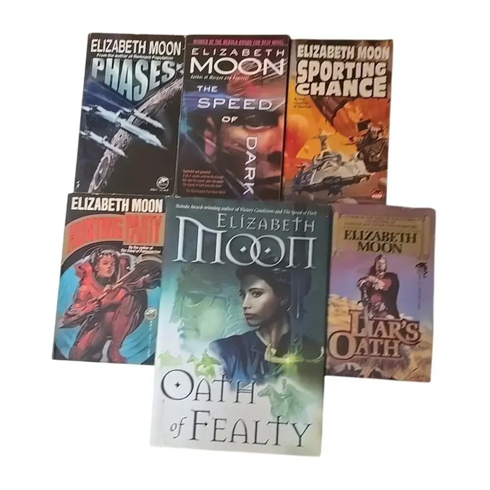 Lot of 6 Elizabeth Moon Fantasy Science Fiction‎ Paperback & Hardcover Books